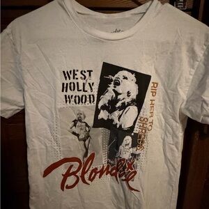 Target White Blondie Graphic Short Sleeve Tee